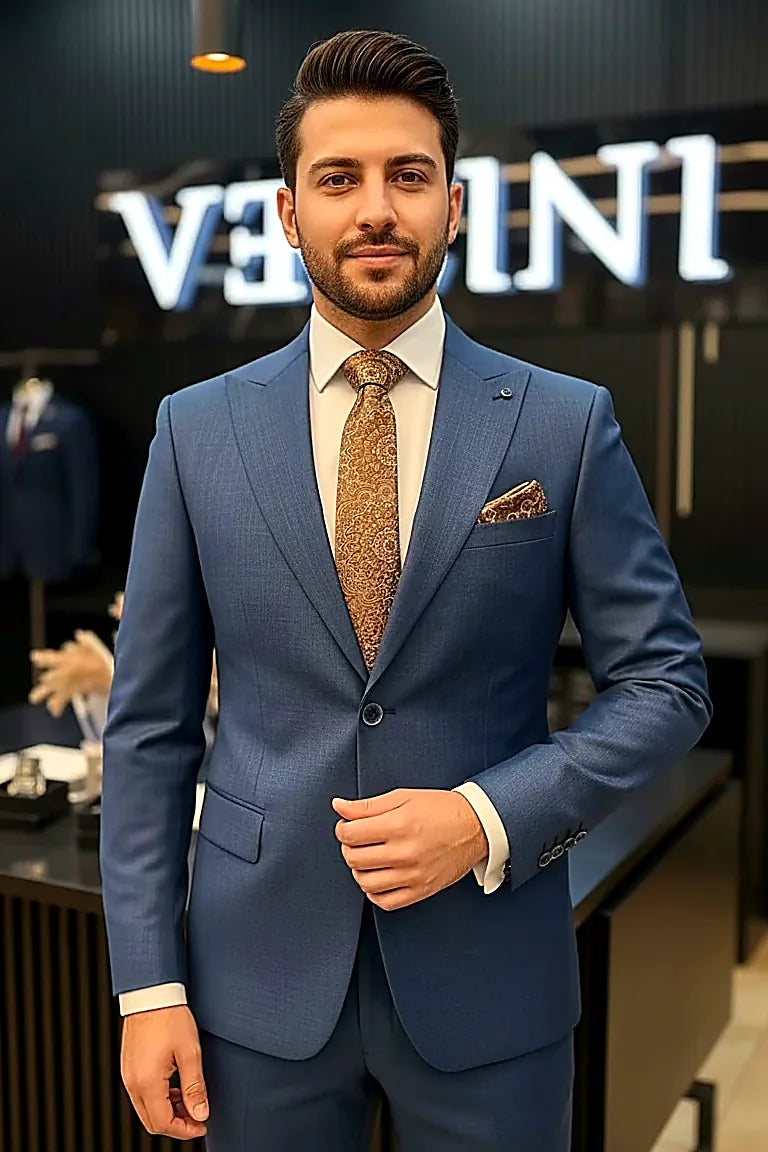 Versatile Vogue 2-Piece Suit | Slim Fit Men's Suit