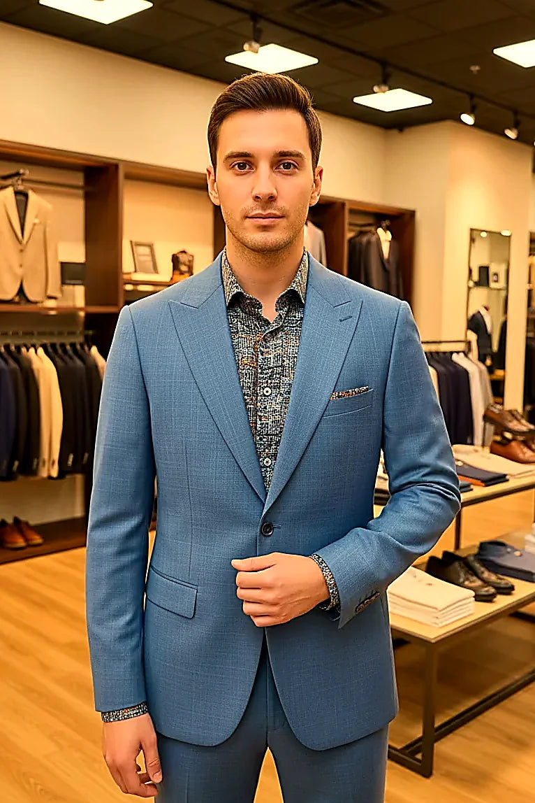 Versatile Vogue 2-Piece Suit | Slim Fit Men's Suit