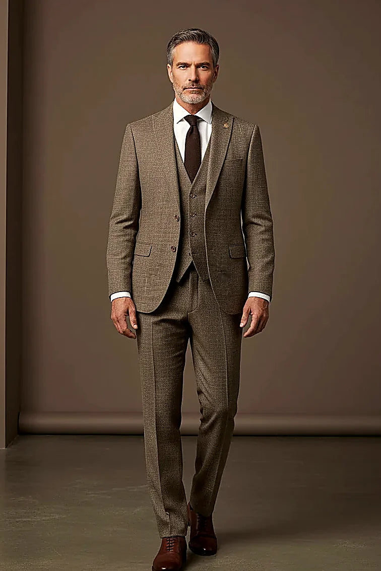 Virant High-Quality 3-Piece Textured Suit