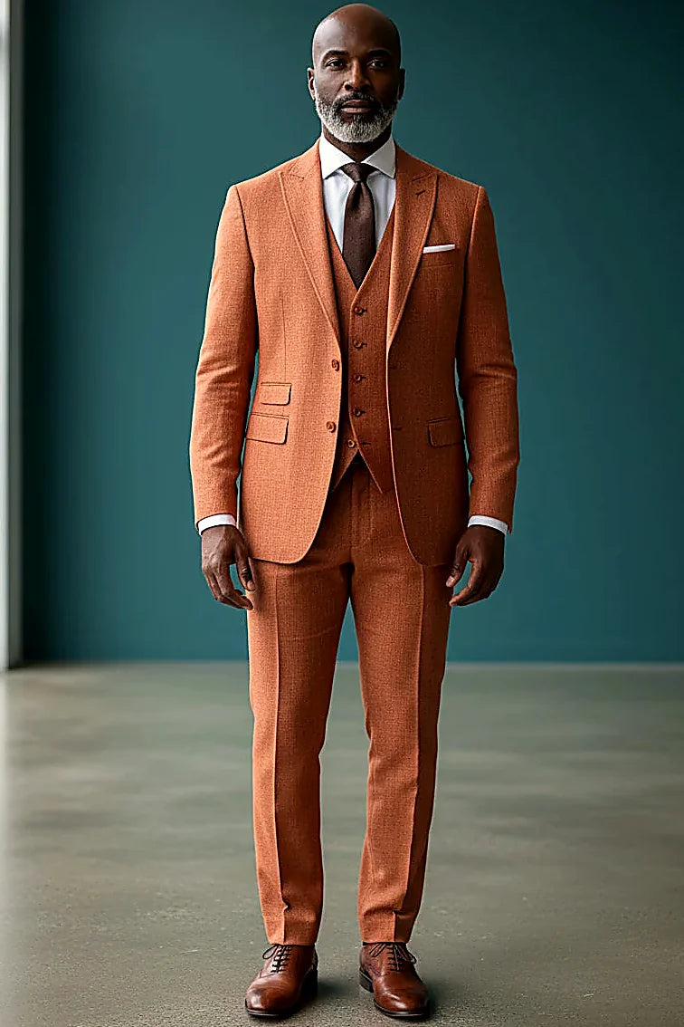 Virant High-Quality 3-Piece Textured Suit
